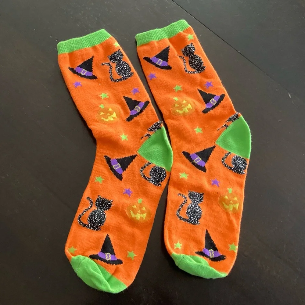 Lot of 3 pairs of Halloween-themed socks - Picture 3 of 10